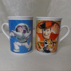 Buzz Lightyear & Woody Mugs- 2010